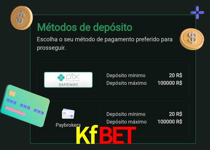 O cassino Kfbet oferece uma grande variedade de métodos de pagamento